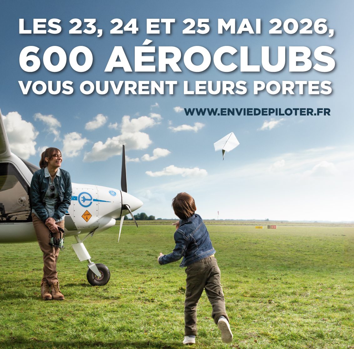 Affiche Journées Portes Ouvertes FFA - 23, 24 et 25 mai 2026